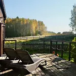 別荘 Zurawi Klangor - Dom Z Sauna I Jacuzzi Ramsowo