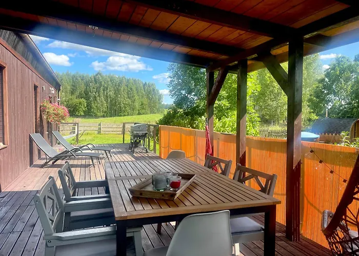 Дом отдыха Zurawi Klangor - Dom Z Sauna I Jacuzzi *