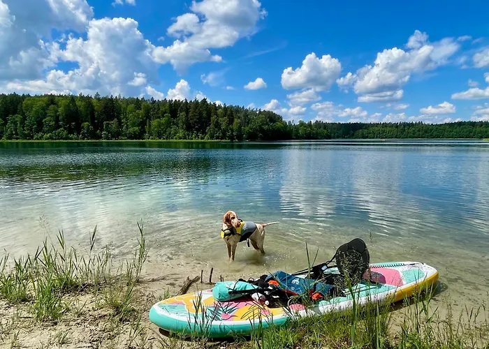 Дом отдыха Zurawi Klangor - Dom Z Sauna I Jacuzzi Ramsowo