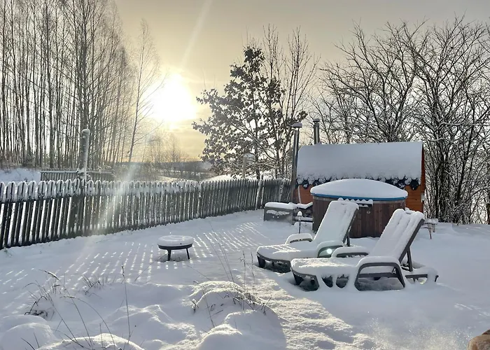 Zurawi Klangor - Dom Z Sauna I Jacuzzi * Ramsowo