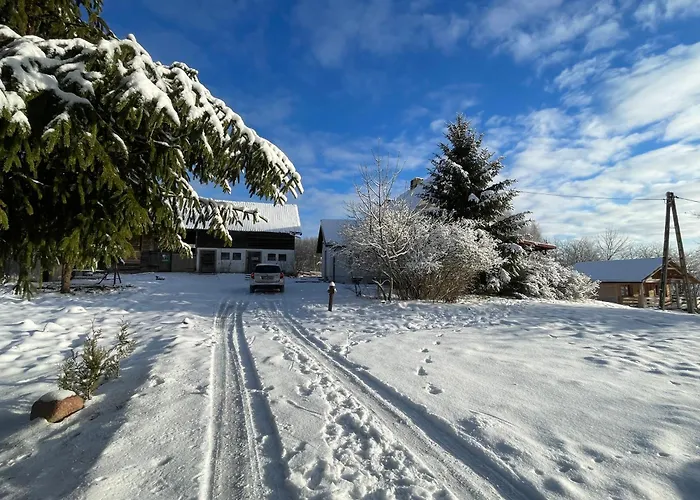 Дом отдыха Zurawi Klangor - Dom Z Sauna I Jacuzzi Ramsowo